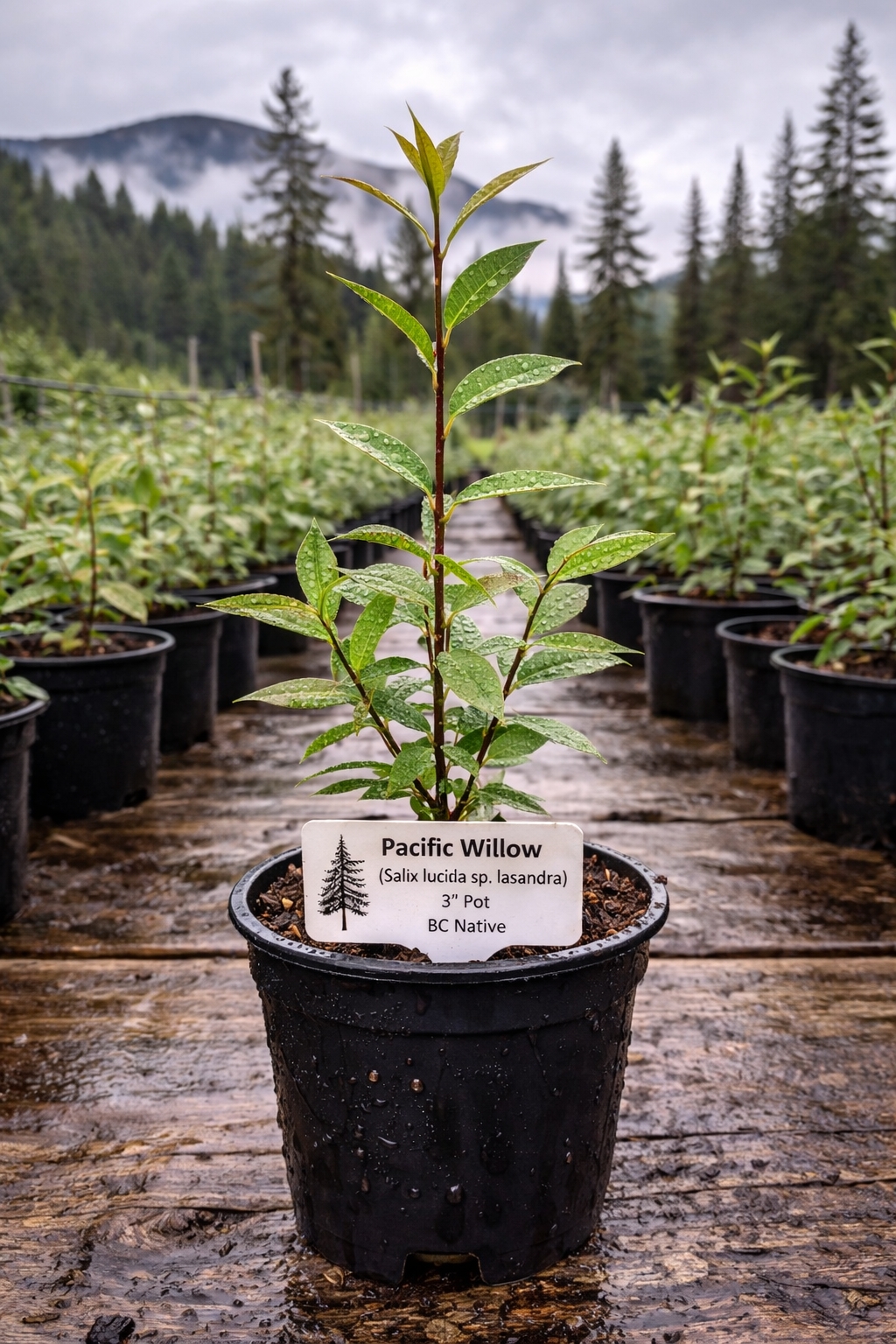 Pacific Willow Plug | BC Native Willow Stakes | Shackan Nursery - Image 3