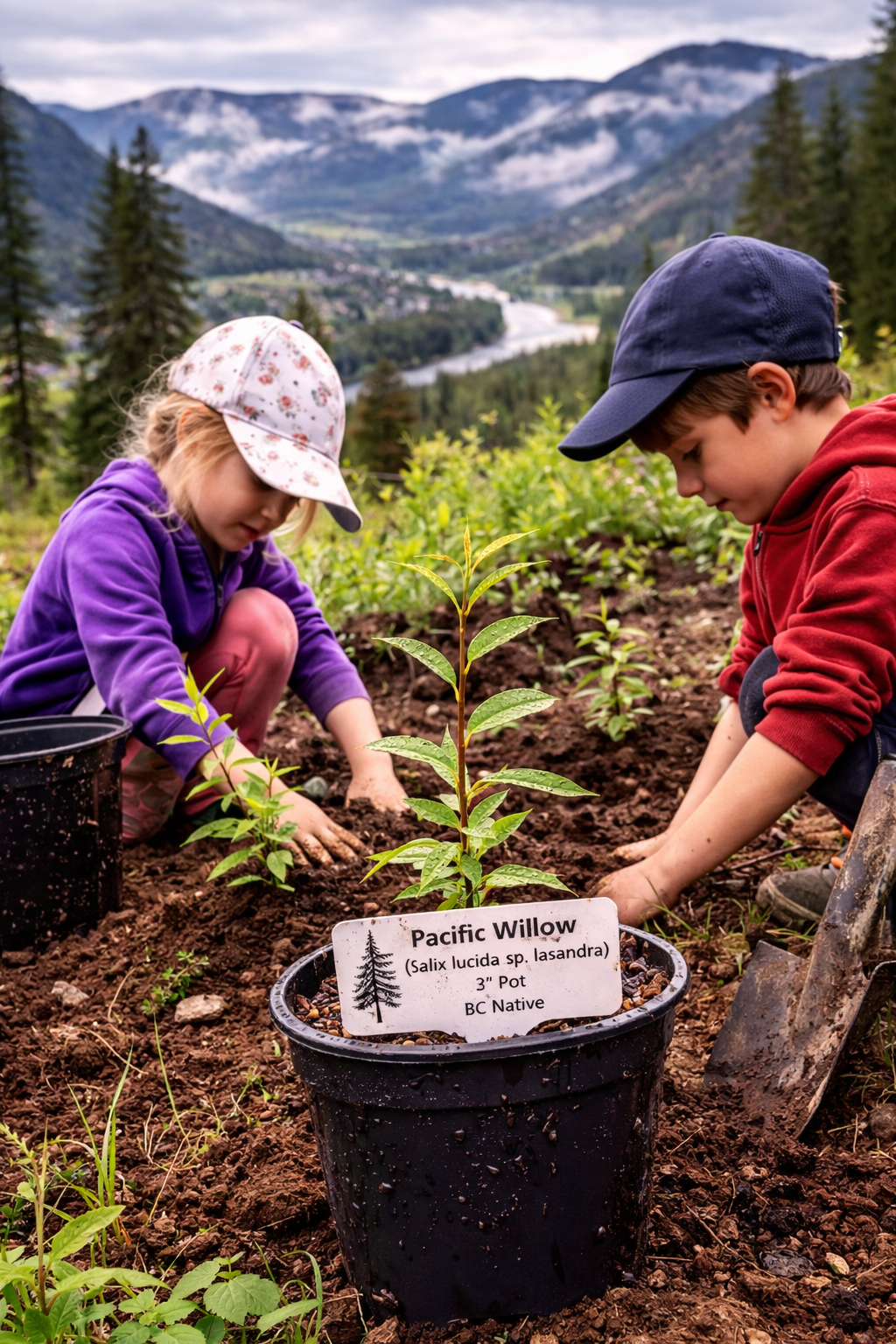 Pacific Willow Plug | BC Native Willow Stakes | Shackan Nursery - Image 2