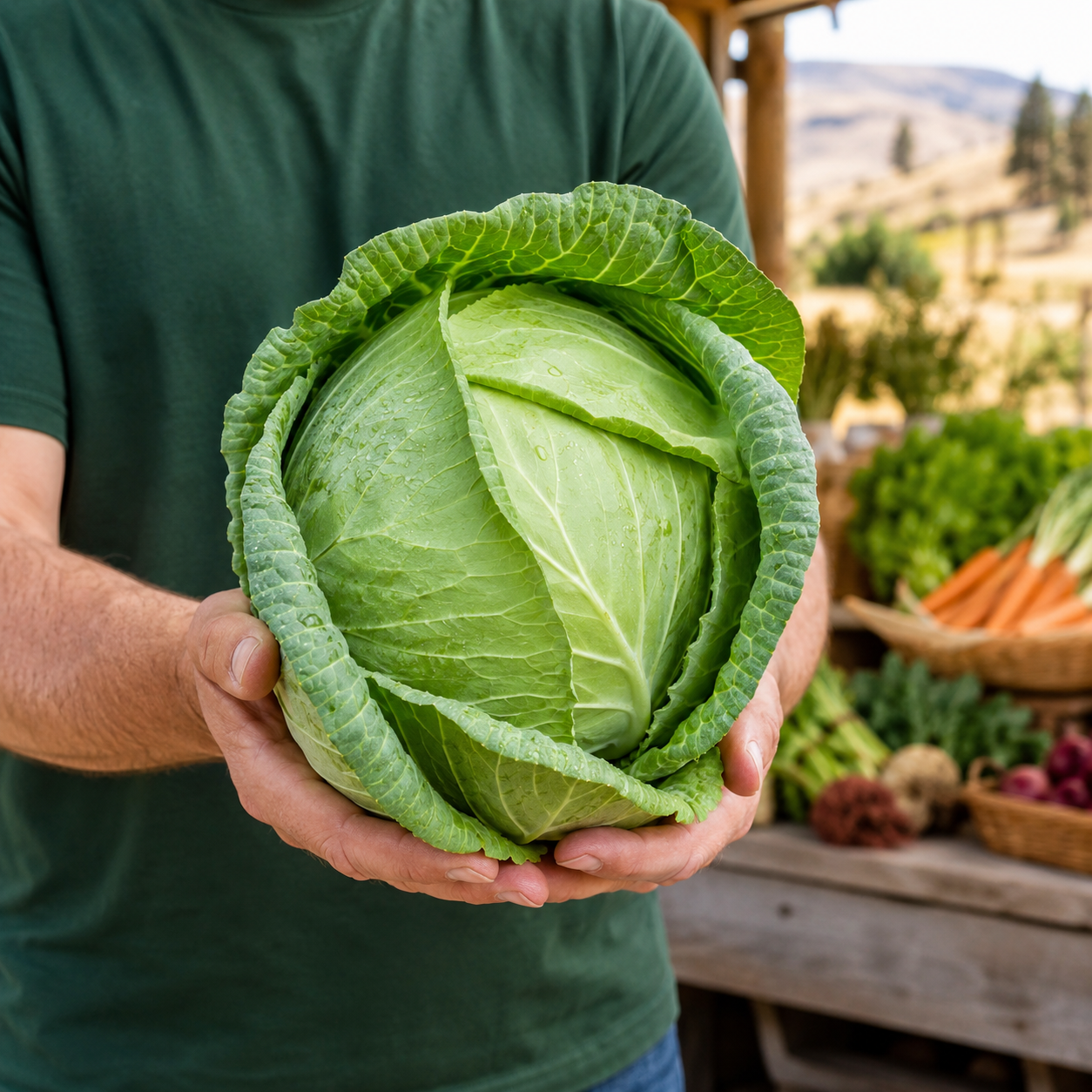 Fresh cabbage Nicola Valley | Shackan Nursery - Image 2