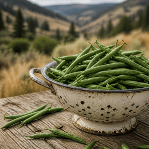 Fresh green beans Nicola Valley | Shackan Nursery